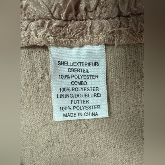 Hailey Logan By Adrianna Papell NWT Textured Tan Bodycon Dress Size Large - Picture 8 of 10